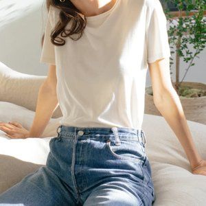 Jenni Kayne Cotton Basic Tee